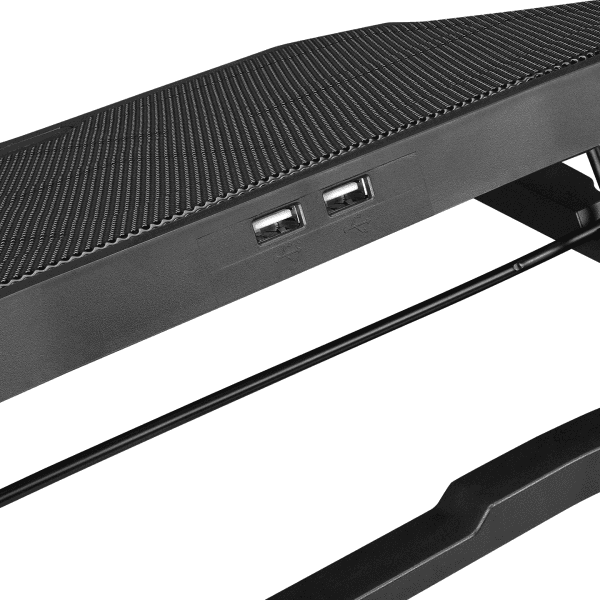 ADDISON RAMPAGE AD-RC4 MAVİ LEDLİ 2*125MM+2*70MM IŞIKLI FAN 15-17 NOTEBOOK SOĞUTUCU STAND - 13