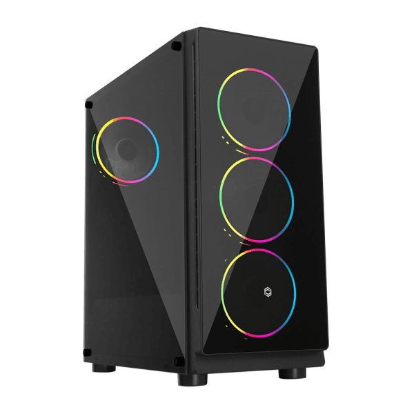 FRISBY FC-9355G 500W GAMING KASA, DOUBLE SLIM RING FAN - 4