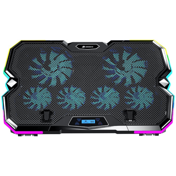 GAMEBOOSTER GB-NS10 HURRICANE 17'' FAN/RGB KONTROLLÜ 2X USB PORTLU NOTEBOOK SOĞUTUCU - 4