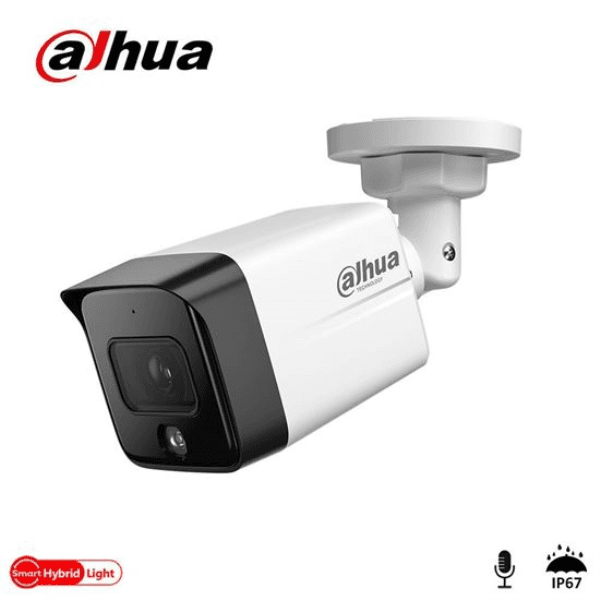 DAHUA DH-IPC-HFW1230TC1-SA-0280B 2MP 2.8MM SESLİ IP IR BULLET KAMERA - 2