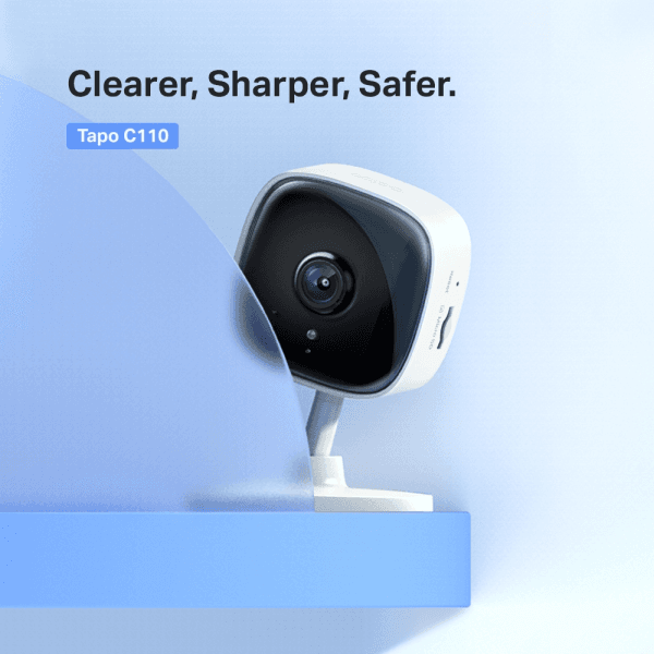 TP-LINK TAPO C110 EV GUVENLIGI ICIN 2304x1296 ULTRA YUKSEK COZUNURLUK GECE GÖRÜŞLÜ WIFI KAMERA - 8