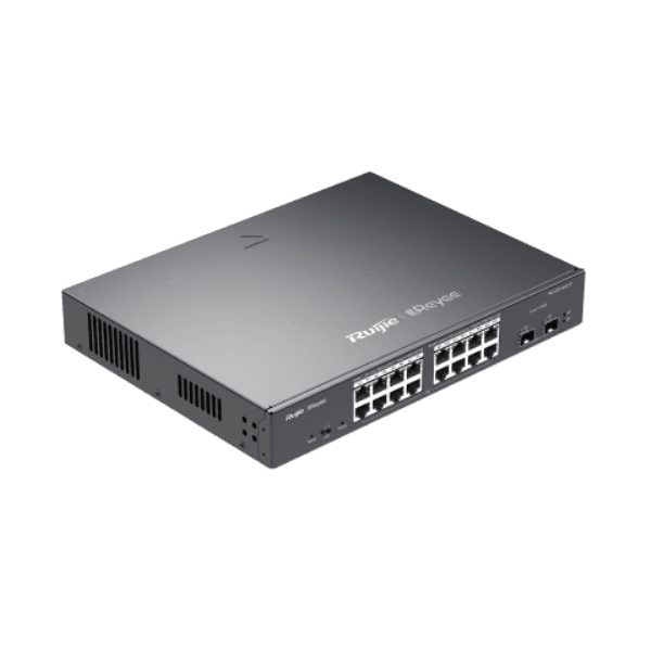 RUIJIE REYEE RG-ES218GC-P 16 X 10/100/1000 BASE-T POE/POE+ PORT 2 X SFP PORT 240W POE KAPASITESI KABINET TIPI ÇELIK KASA - 3