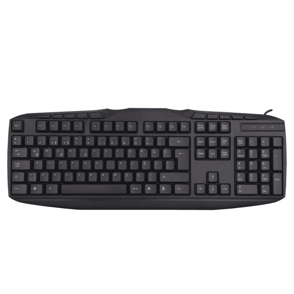 EVEREST KB-250U SİYAH USB M/M Q KLAVYE - 4