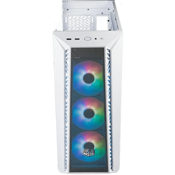 COOLER MASTER MASTERBOX MB520 BEYAZ TEMPERED GLASS ARGB 4X120MM FANLI, MESH ÖN PANEL PENCERELI MIDTOWER KASA - 15