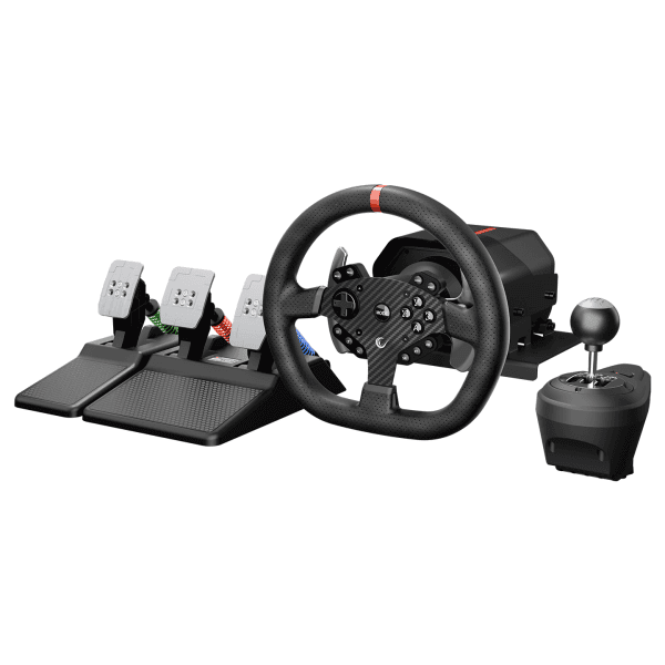 RAMPAGE ROWDY V997 ONLY PC 3 PEDALLI - EL VE SIRALI VİTESLI GAMING OYUNCU DİREKSİYONU - 13