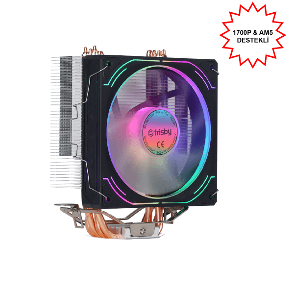 FRISBY FCL-F1334C INTEL 1366/115X/1200/1700-AMD AM2/AM2+/AM3/AM4/AM5 CPU FANI - 5