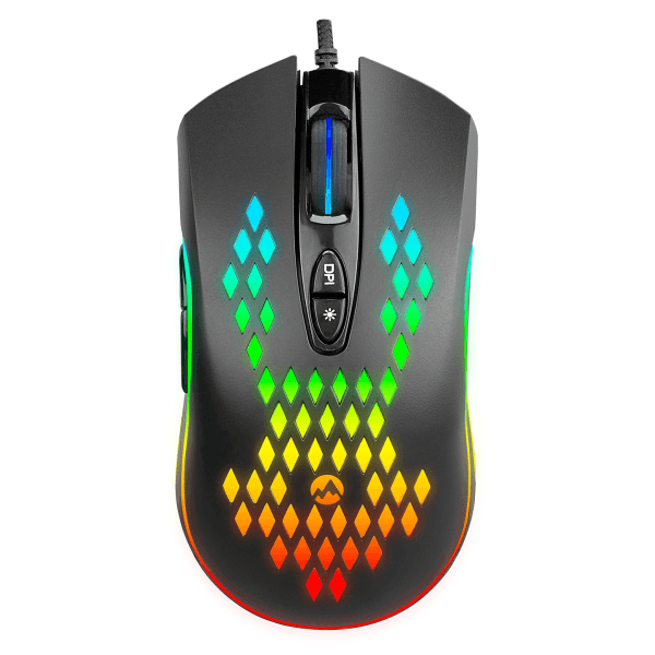 EVEREST SM-G07 METAFOR USB SIYAH 800/1600/3200/4800/6400 DPI RGB GAMING MOUSE - 8