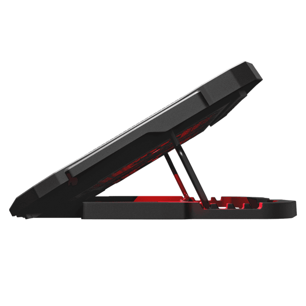 ADDISON RAMPAGE AD-RC4 COLDBREEZE KIRMIZI LEDLI 2*125MM+2*70MM IŞIKLI FAN 15-17 NOTEBOOK SOĞUTUCU STAND - 11