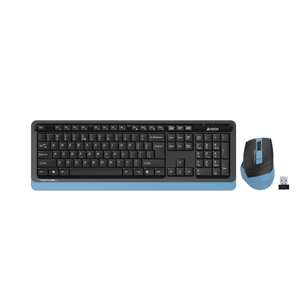 A4 TECH FG1035 Q NAVY BLUE 2.4G SİYAH/MAVİ Q FN-MM KABLOSUZ KLAVVYE+OPTİK MOUSE 2000 - 5