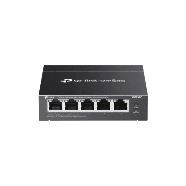 TP-LINK OMADA DS105G 5 PORT GIGABIT YÖNETİLEMEZ METAL KASA SWITCH - 6