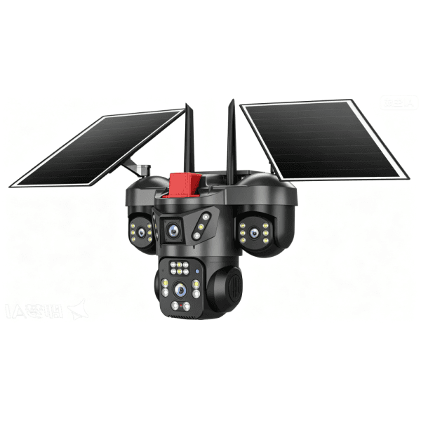 JOYSEE SW4 4 LENSLİ 4 GÖRÜŞ AÇILI 12MP WI-FI + SOLAR PANELLİ KAMERA - 7