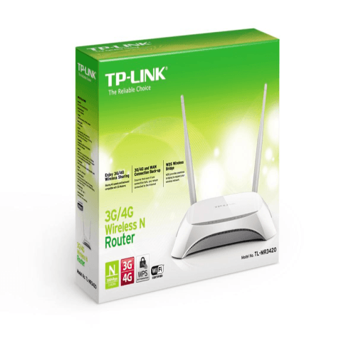 TP-LINK TL-MR3420 300Mbps 3G/4G KABLOSUZ N ROUTER - 6