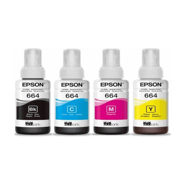 EPSON T664 ECOTANK 4 RENK ÇOKLU PAKET (CMYK) - 2
