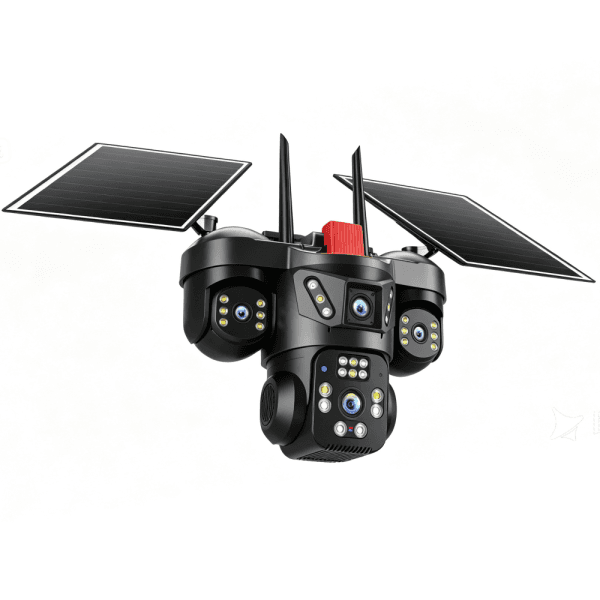 JOYSEE SW4 4 LENSLİ 4 GÖRÜŞ AÇILI 12MP WI-FI + SOLAR PANELLİ KAMERA - 8
