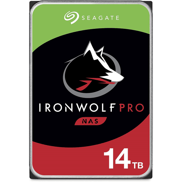 SEAGATE IRONWOLF PRO 14 TB 7200RPM 256MB SATA3 300TB/Y RV NAS (ST14000NE0008) - 2