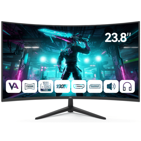 NPC 23.6" MD240K-V181 1MS 170HZ CURVED MONİTÖR - 5