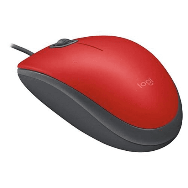 LOGITECH M110 SESSİZ KABLOLU MOUSE KIRMIZI 910-006759 - 6