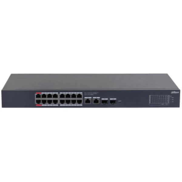 DAHUA DHI-CS4220-16GT-240 20 PORT 10/100/1000 GIGABIT (16xPOE 240W +2SFP) YONETİLEBİLİR SWITCH - 5