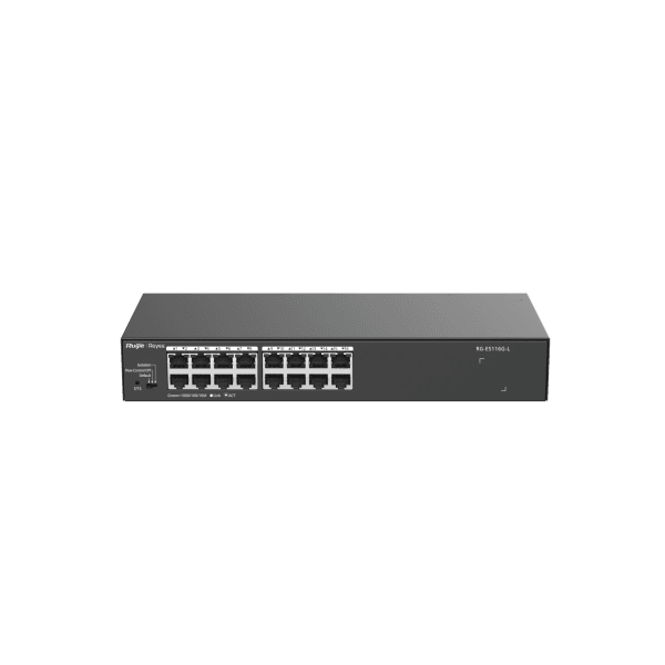 RUIJIE REYEE RG-ES116G-L 16 PORT 10/100/1000 YONETILEMEZ RACK MOUNT SWITCH METAL KASA - 11
