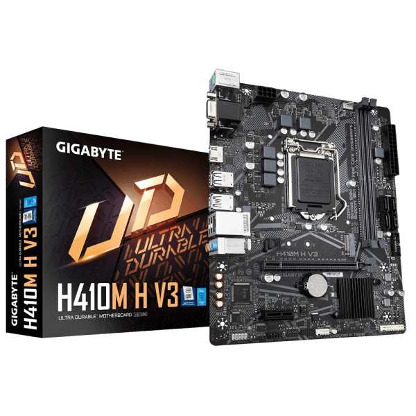 GIGABYTE H410M-H V3 Soket LGA1200 DDR4 2933 MHz DVI-D VGA HDMI - 5