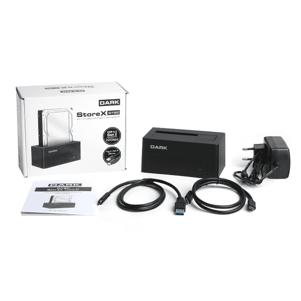 DARK DK AC DSD12C STOREX 3.5"/2.5" USB 3.2 GEN2 TYPE-C SATA DISK İSTASYONU* - 5