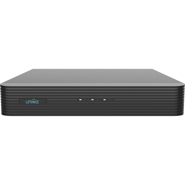UNIWIZ NVR-104E2-P4 4 KANAL POE 1 SATA U-CODE METAL KASA NVR KAYIT CİHAZI - 2