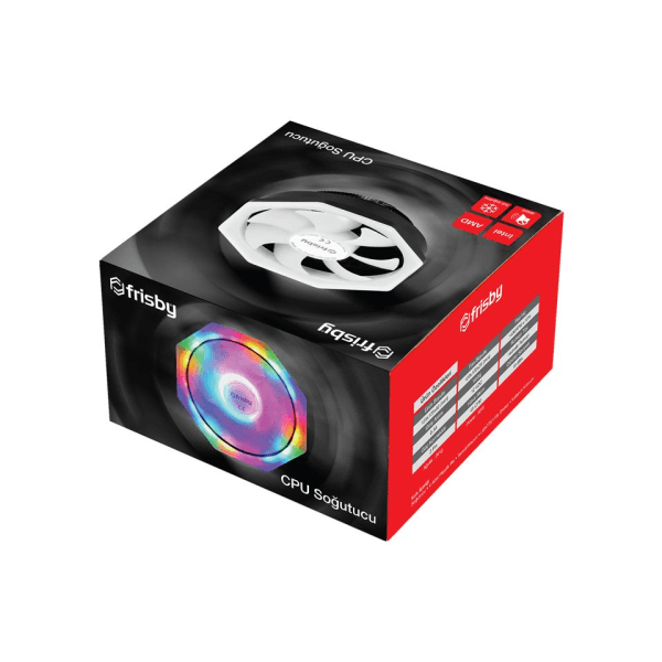 FRISBY FCL-F1330C INTEL 1366/115X-AMD AM2/AM2+/AM3/AM4 CPU FANI - 10