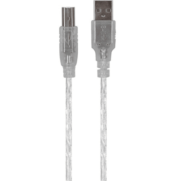 S-LINK SL-U2020 USB2.0 2M ŞEFFAF YAZICI KABLO - 2