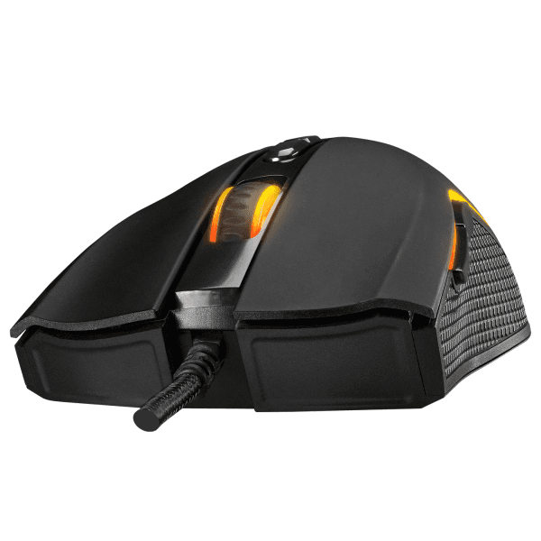 RAMPAGE SMX-R44 V2 MAKROLU SİYAH 12800 DPI RGB LEDLI 80 MILLION HUANO SWITCH GAMING OYUNCU MOUSE - 11