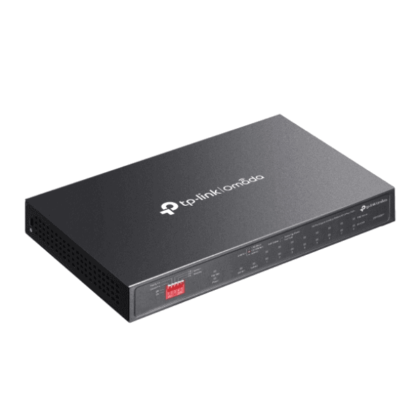TP-LINK OMADA DS110GMP 10PORT 8PORT PoE+ 128W GIGABIT YONETILEMEZ SWITCH - 8