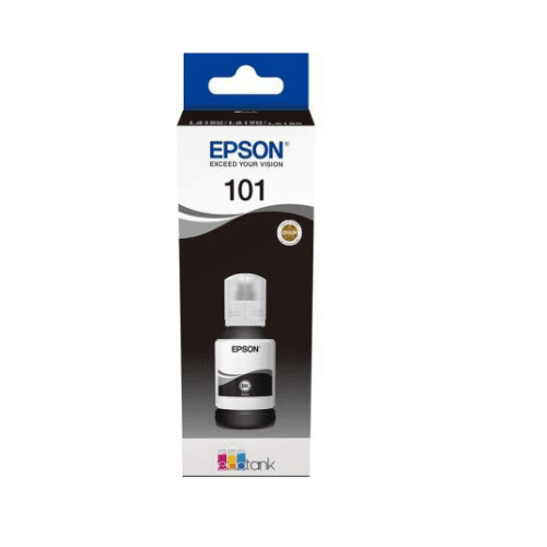 EPSON 101 C13T03V14A BLACK SİYAH ŞİŞE MÜREKKEP 127ML KARTUŞ - 2