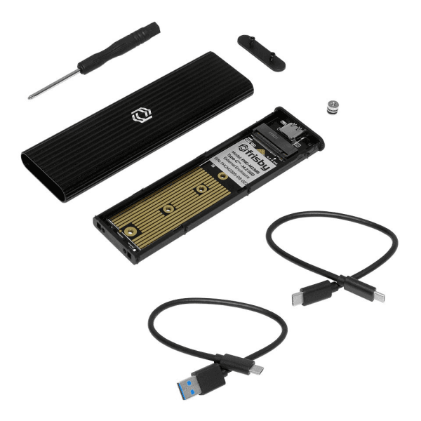 FRISBY FHC-M2305 TYPE-C USB 3.1 - M.2 PCIE NVME SSD ALÜMINYUM DISK KUTUSU - 7