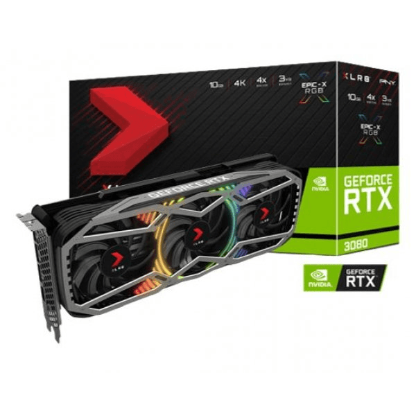 PNY RTX3080 12GB 384BIT XLR8 RGB VCG308012LTFXPPB - 2
