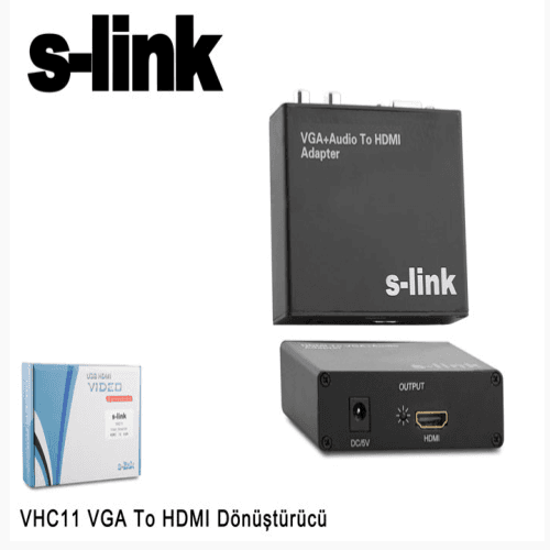 S-LINK VHC11 VGA TO HDMI DÖNÜŞTÜRÜCÜ - 4