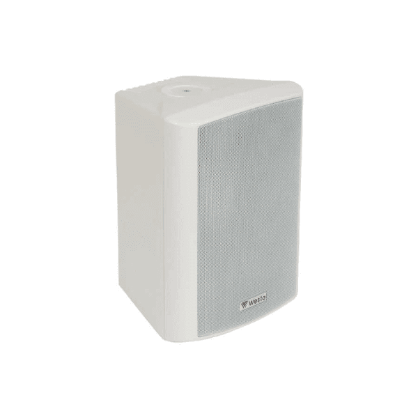 WESTA WS-4TW 10CM PLASTİK  TRAFOLU DUVAR TİPİ HOPARLÖR BEYAZ TAKIM - 2