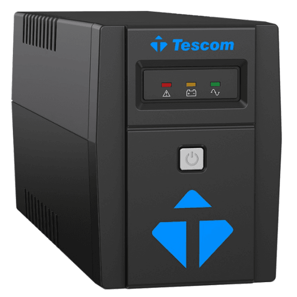 TESCOM LEO600AP 600VA +12V LED RJ45 MODEM PROTECT, USB UPS (900020309) - 2