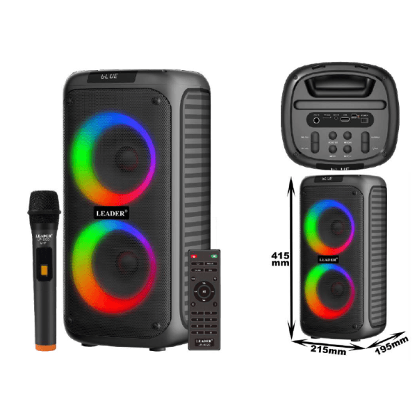 LEADER LP-5020 PORTATİF SES SİSTEMİ - 2
