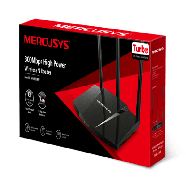 TP-LINK MERCUSYS MW330HP 300Mbps HIGH POWER KABLOSUZ N ROUTER - 2