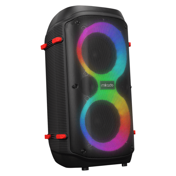 MIKADO MD-601KP 7.4V3000MAH 40W BLUETOOTH/USB/TF/FM/LED IŞIKLI KABLOLUSUZ MIKROFONLU TOPLANTI ANFISI - 7