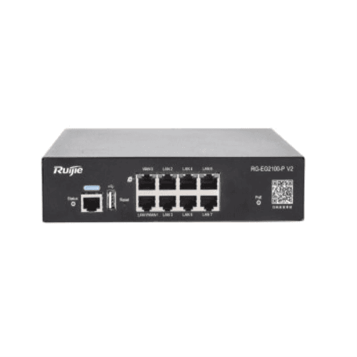 Ruijie RG-EG2100-P V2 Gateway 8 GE ports 7x POE/PO - 2