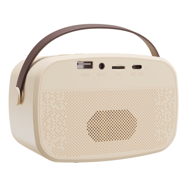 MIKADO MD-57BT ENDLESS 5W BEJ TF + USB + AUX + BT DESTEKLİ 2 WIRELESS KARAOKE MİKROFON 1200MAH TAŞINABİLİR SPEAKER - 8