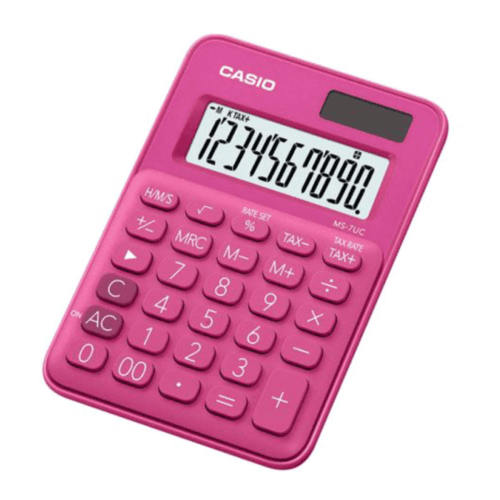 CASIO MS-7UC-RD-N-DC(CN) 10 HANE RENKLİ MASAÜSTÜ R - 2