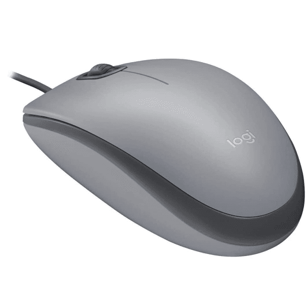 LOGITECH M110 SESSİZ TAM BOYUTLU KABLOLU USB-A BAĞLANTILI OPTİK MOUSE - GRİ 910-006760 - 6