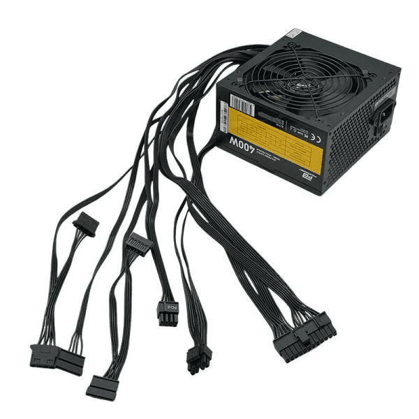 POWERBOOST JPSU-PB400LR 400W 1*PCI-E 6 PIN 12CM SİYAH FANLI ATX PSU (RETAIL BOX) - 14