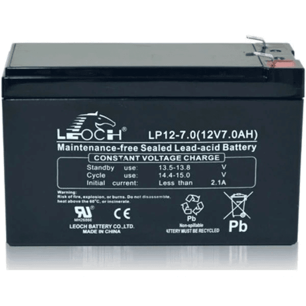 LEOCH 12V 7A AKÜ - 2