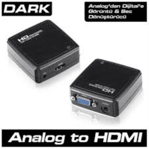 DARK DK HD AVGAXHDMI VGA to HDMI Aktif Dönüştürücü - 2