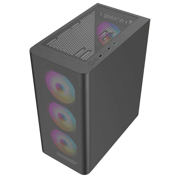 FRISBY FC-9385G 550W 4XRGB MESH E-ATX GAMING KASA - 14