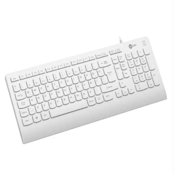 LECOO KB103-B USB KABLOLU TÜRKÇE Q KLAVYE BEYAZ - 4