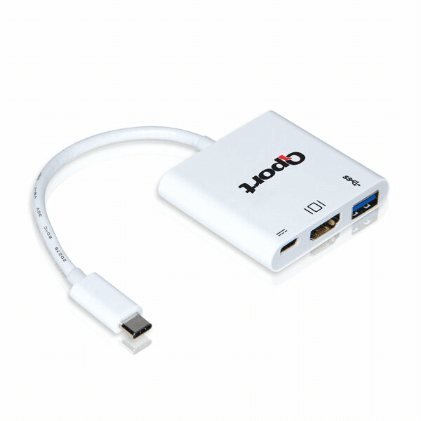 QPORT (Q-TH03) TYPE-C TO HDMI/USB3.0/TYPE-C(F) CEVIRICI - 4