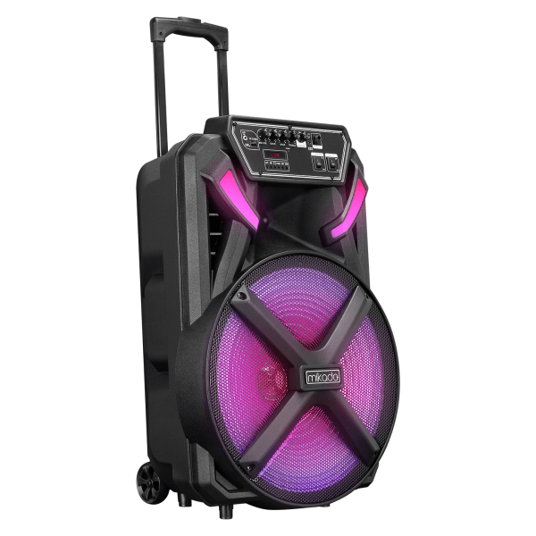 MIKADO MD-82KP MAX SIYAH USB+FM+TF KART+BT DESTEKLI KABLOSUZ MIKROFONLU ÖĞRETMEN/TOPLANTI ANFISI - 8